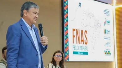 Ministro do DAS, Wellington Dias, participa de evento em Teresina. Imagem reprodução.